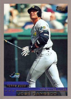#200 Jose Canseco - Tampa Bay Devil Rays - 2000 Topps Baseball