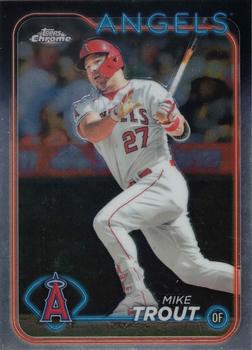 #200 Mike Trout - Los Angeles Angels - 2024 Topps Chrome Baseball