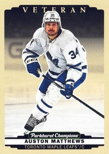 #200 Auston Matthews - Toronto Maple Leafs - 2022-23 Parkhurst Champions Hockey