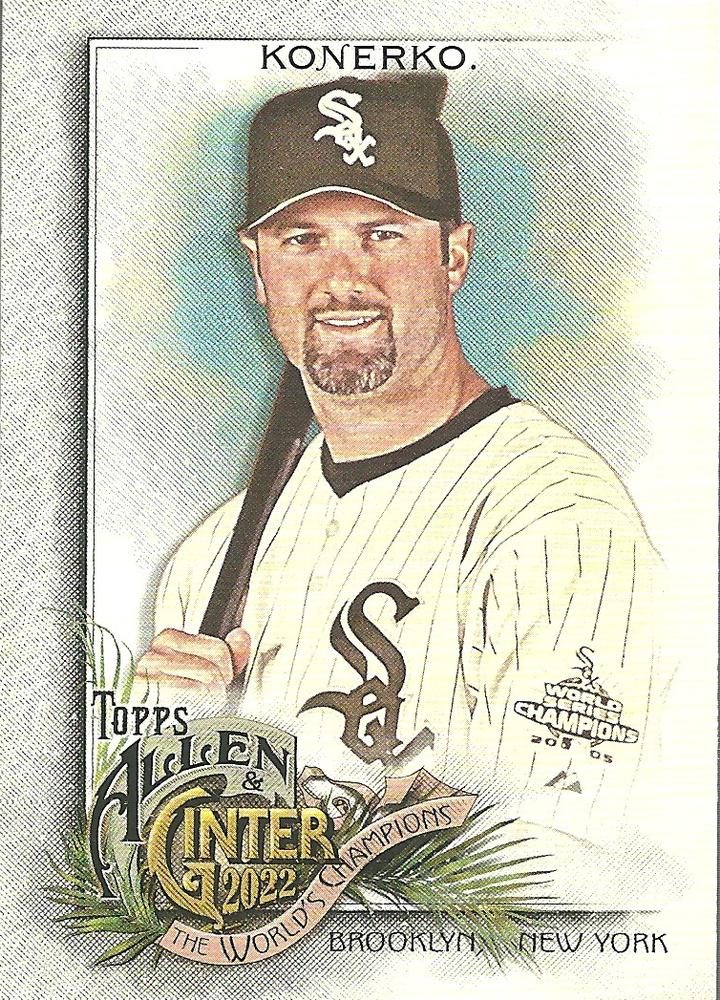 #200 Paul Konerko - Chicago White Sox - 2022 Topps Allen & Ginter Baseball