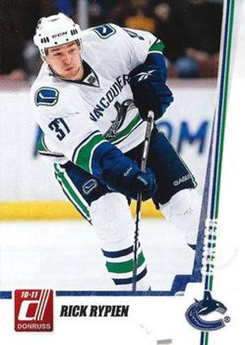 #200 Rick Rypien - Vancouver Canucks - 2010-11 Donruss Hockey