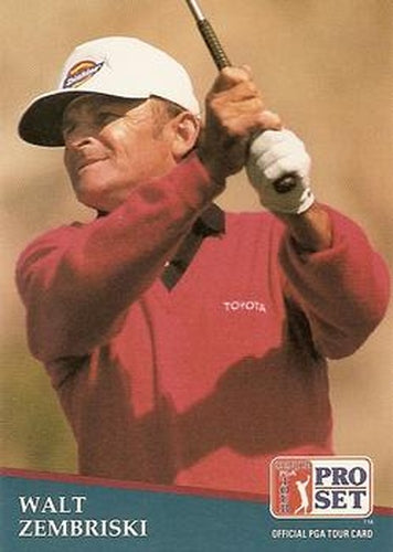 #200 Walt Zembriski - 1991 Pro Set PGA Tour Golf