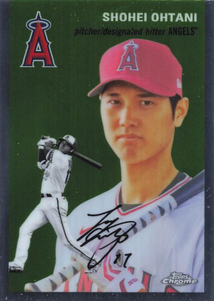 #200 Shohei Ohtani - Los Angeles Angels - 2023 Topps Chrome Platinum Anniversary Baseball