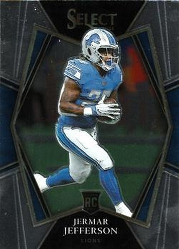 #200 Jermar Jefferson - Detroit Lions - 2021 Panini Select Football