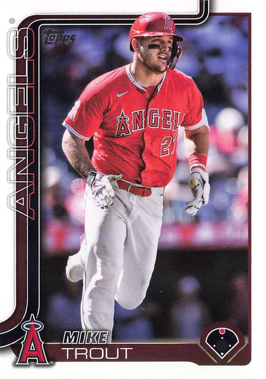 #200 Mike Trout - Los Angeles Angels - 2025 Topps Baseball