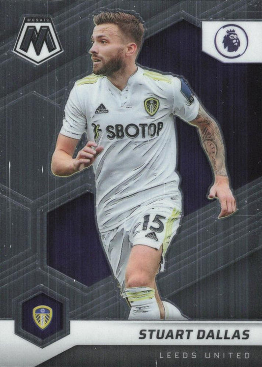 #200 Stuart Dallas - Leeds United - 2021-22 Panini Mosaic Premier League Soccer