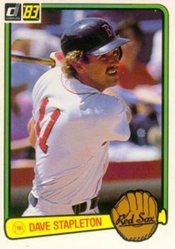 #200 Dave Stapleton - Boston Red Sox - 1983 Donruss Baseball