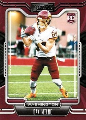 #200 Dax Milne - Washington Football Team - 2021 Panini Playbook Football