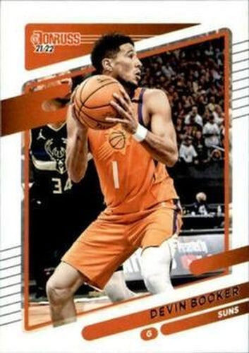 #200 Devin Booker - Phoenix Suns - 2021-22 Donruss Basketball