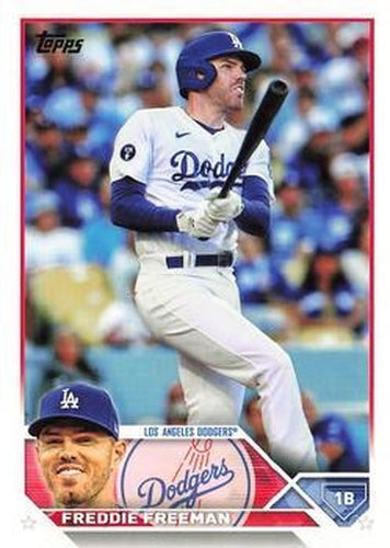 #200 Freddie Freeman - Los Angeles Dodgers - 2023 Topps Baseball