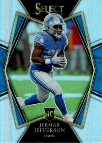 #200 Jermar Jefferson - Detroit Lions - 2021 Panini Select - Silver Prizm Football