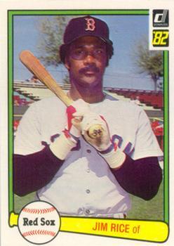 #200 Jim Rice - Boston Red Sox - 1982 Donruss Baseball