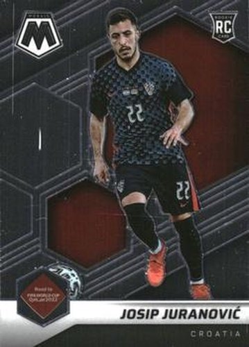 #200 Josip Juranovic - Croatia - 2021-22 Panini Mosaic Road to FIFA World Cup Soccer