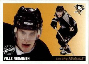 #200 Ville Nieminen - Pittsburgh Penguins - 2002-03 Upper Deck Vintage Hockey