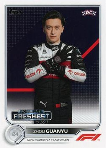 #200 Zhou Guanyu - Alfa Romeo Racing Orlen - 2022 Topps Formula 1 Racing