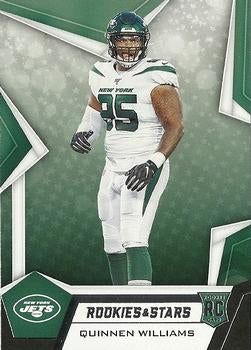 #200 Quinnen Williams - New York Jets - 2019 Panini Rookies & Stars Football