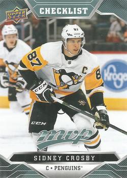 #200 Sidney Crosby - Pittsburgh Penguins - 2019-20 Upper Deck MVP Hockey