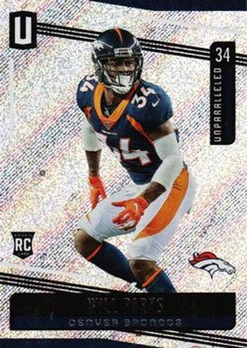 #200 Will Parks - Denver Broncos - 2019 Panini Unparalleled Football