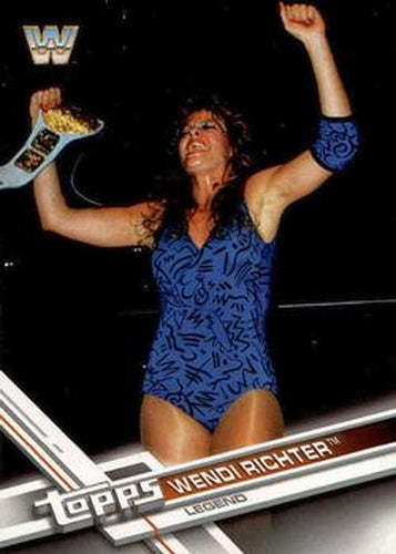 #200 Wendi Richter - 2017 Topps WWE Then Now Forever Wrestling