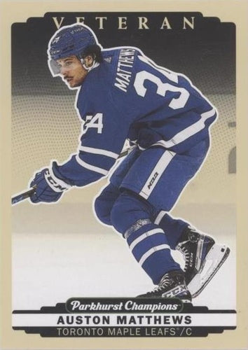 #200b Auston Matthews - Toronto Maple Leafs - 2022-23 Parkhurst Champions Hockey