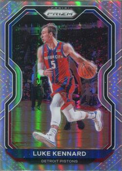 #201 Luke Kennard - Detroit Pistons - 2020-21 Panini Prizm - Silver Prizms Basketball