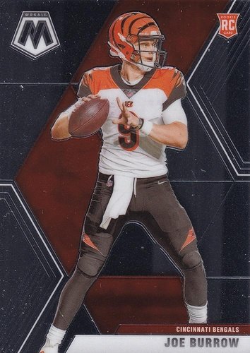 #201 Joe Burrow - Cincinnati Bengals - 2020 Panini Mosaic Football
