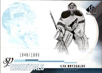 #201 Ilya Bryzgalov - Phoenix Coyotes - 2010-11 SP Authentic Hockey