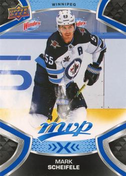 #201 Mark Scheifele - Winnipeg Jets - 2021-22 Upper Deck MVP - Blue Hockey