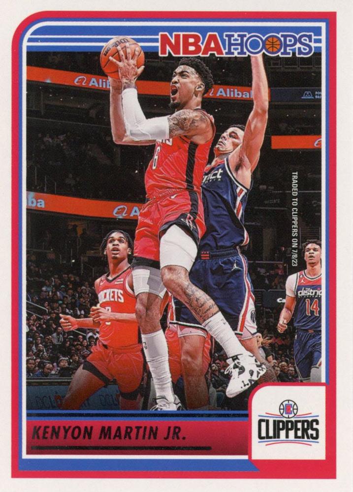 #201 Kenyon Martin Jr. - Los Angeles Clippers - 2023-24 Hoops Basketball