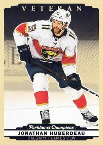 #201 Jonathan Huberdeau - Calgary Flames - 2022-23 Parkhurst Champions Hockey