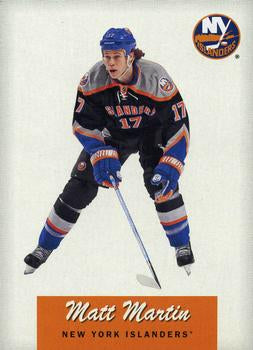 #201 Matt Martin - New York Islanders - 2012-13 O-Pee-Chee - Retro Hockey