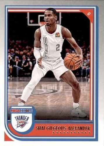 #201 Shai Gilgeous-Alexander - Oklahoma City Thunder - 2022-23 Hoops Basketball