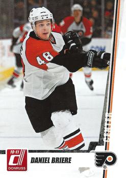 #201 Daniel Briere - Philadelphia Flyers - 2010-11 Donruss Hockey