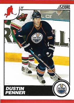 #201 Dustin Penner - Edmonton Oilers - 2010-11 Score Hockey