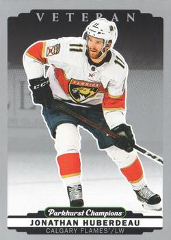 #201 Jonathan Huberdeau - Calgary Flames - 2022-23 Parkhurst Champions - Silver Hockey