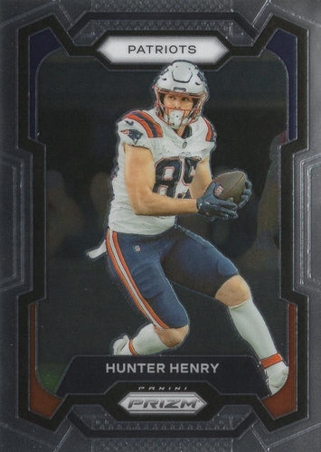 #201 Hunter Henry - New England Patriots - 2023 Panini Prizm Football