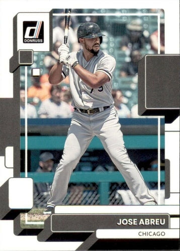 #201 Jose Abreu - Chicago White Sox - 2022 Donruss Baseball