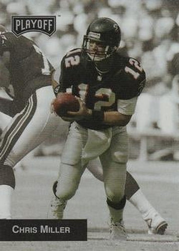 #201 Chris Miller - Atlanta Falcons - 1993 Playoff Football