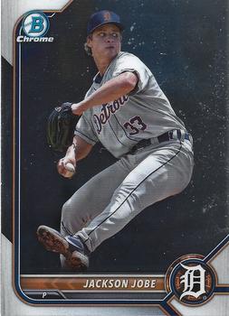 #BCP-201 Jackson Jobe - Detroit Tigers - 2022 Bowman - Chrome Prospects Baseball