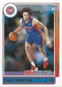 #201 Cade Cunningham - Detroit Pistons - 2021-22 Hoops Winter Basketball