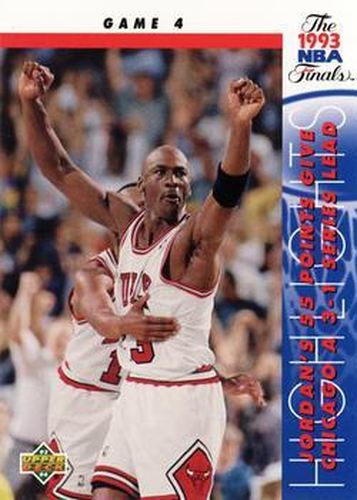 #201 Michael Jordan - Chicago Bulls - 1993-94 Upper Deck Basketball