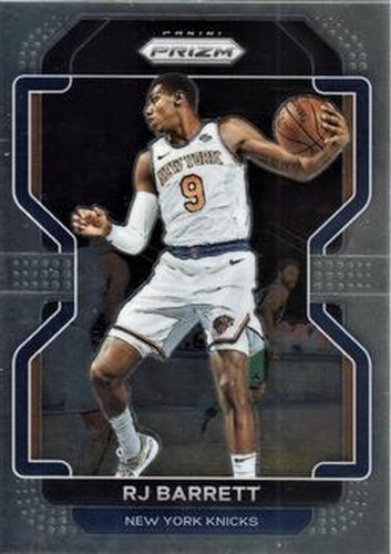 #201 RJ Barrett - New York Knicks - 2021-22 Panini Prizm Basketball