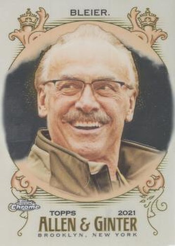 #201 Rocky Bleier - Pittsburgh Steelers - 2021 Topps Allen & Ginter Chrome Baseball