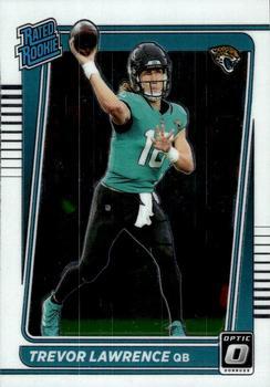 #201 Trevor Lawrence - Jacksonville Jaguars - 2021 Donruss Optic Football