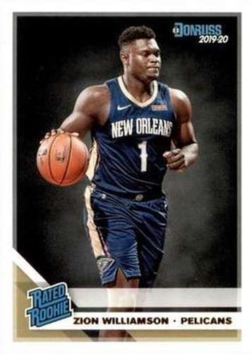 #201 Zion Williamson - New Orleans Pelicans - 2019-20 Donruss Basketball