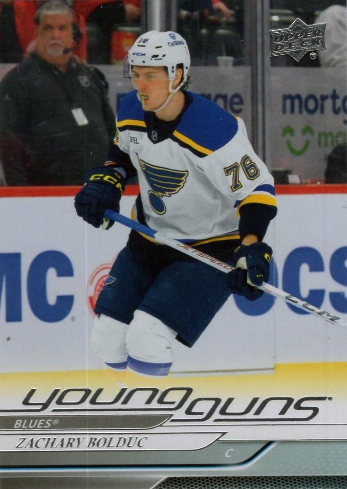 #201 Zachary Bolduc - St. Louis Blues - 2024-25 Upper Deck Hockey