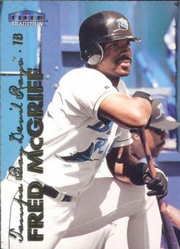 #201 Fred McGriff - Tampa Bay Devil Rays - 1999 Fleer Tradition Baseball
