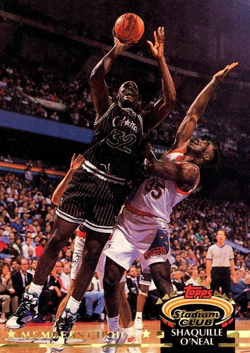#201 Shaquille O'Neal - Orlando Magic - 1992-93 Stadium Club Basketball