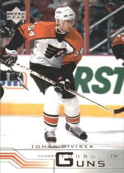 #201 Tomas Divisek - Philadelphia Flyers - 2001-02 Upper Deck Hockey