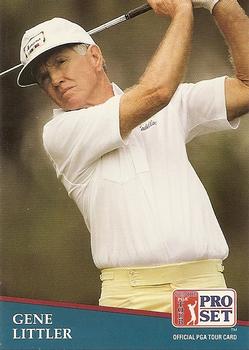 #201 Gene Littler - 1991 Pro Set PGA Tour Golf
